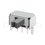 SK-12D02 Series-滑動開關-滑動開關1P2T,SPDT迴路,臥式滑動開關Slide Switch