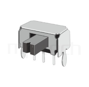 SK-12D02 Series-滑動開關-滑動開關1P2T,SPDT迴路,臥式滑動開關Slide Switch
