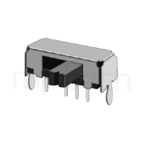 SK-13D01 Series-滑動開關-滑動開關1P3T,SP3T迴路,臥式滑動開關Slide Switch