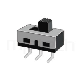 SS-12D06 Series-滑動開關-彎腳滑動開關1P2T,SPDT迴路,彎腳滑動開關Slide Switch