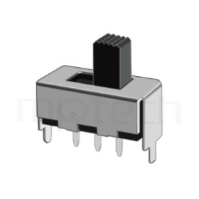 SS-12F45 Series-滑動開關-滑動開關1P2T,SPDT迴路,直腳滑動開關Slide Switch