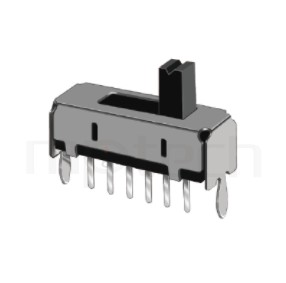 SS-14D01 Series-滑動開關-滑動開關1P4T,SP4T迴路,滑動開關Slide Switch
