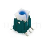 PB-415 系列-LED輕觸開關LED Tact Switch ,無鍵帽,立式,SMD ,可搭配帽蓋 ,尺寸 6X6 ,版上高度9mm ,5.2x4.5 按鍵面