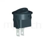 RS-601H2-10161NBB 系列-洛克開關Rocker Switch ,16.5mm ,圓形 ,3A 250VAC, 6A 125VAC,ON-OFF ,SPST,1P1T迴路