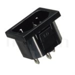 JR-101S-AC 系列產品-交流插座AC INLET/OUTLET ,IEC 60320 C14, AC 插座,3PIN焊線端子,180度,卡式,AC-011 AC-012 DB-14-2F R-301SN,AC INLET,安規UL,cUL,ENEC,VDE,CCC,