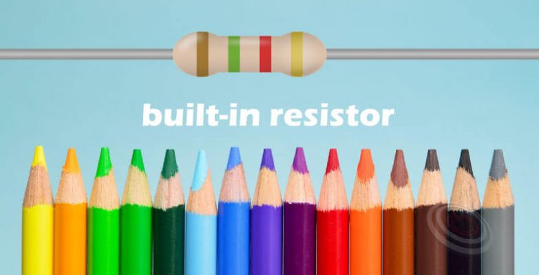 內建LED限流電阻在開關裡面，不需要外部焊電阻