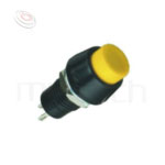 自鎖塑膠按鈕開關Lock Push button ,圓形, 螺母固定,自鎖/有段 ,OFF-ON,SPST,1P1T迴路 ,總長度38mm | PS-304系列 | MP16TECH提供您專業的按鈕開關產品與服務