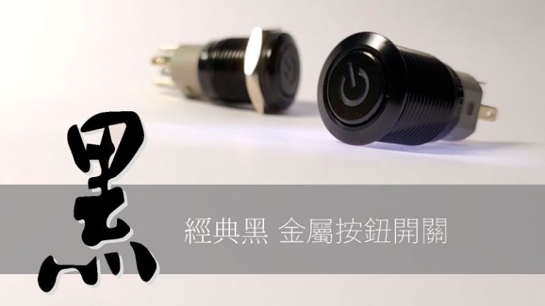 Read more about the article 黑色金屬外殼LED防水按鈕開關